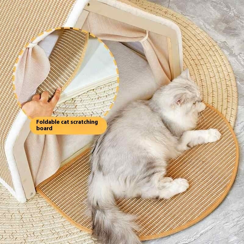 Cat Scratch Board Windproof And Durable Sisal Cat Tents